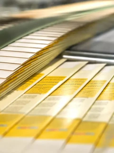 Servizi di stampa grandi tirature