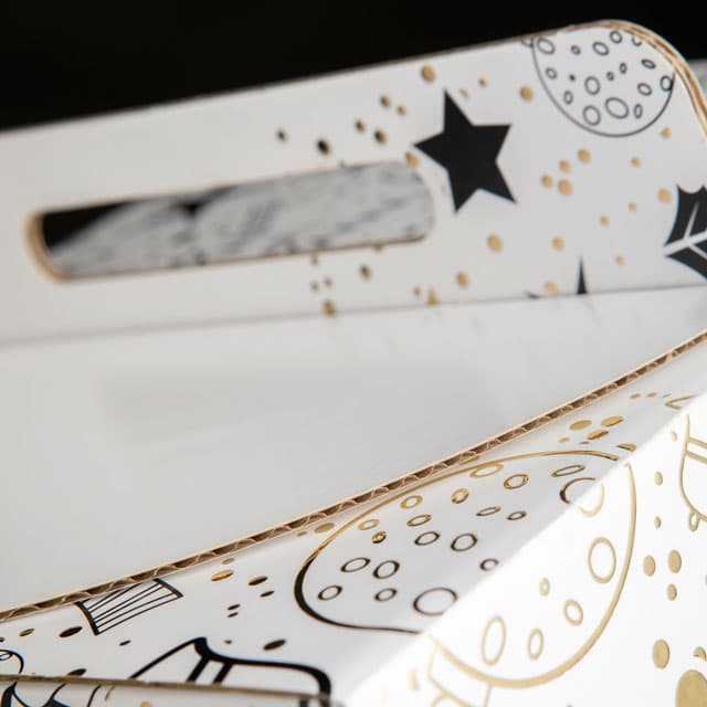 corrugated cardboard box