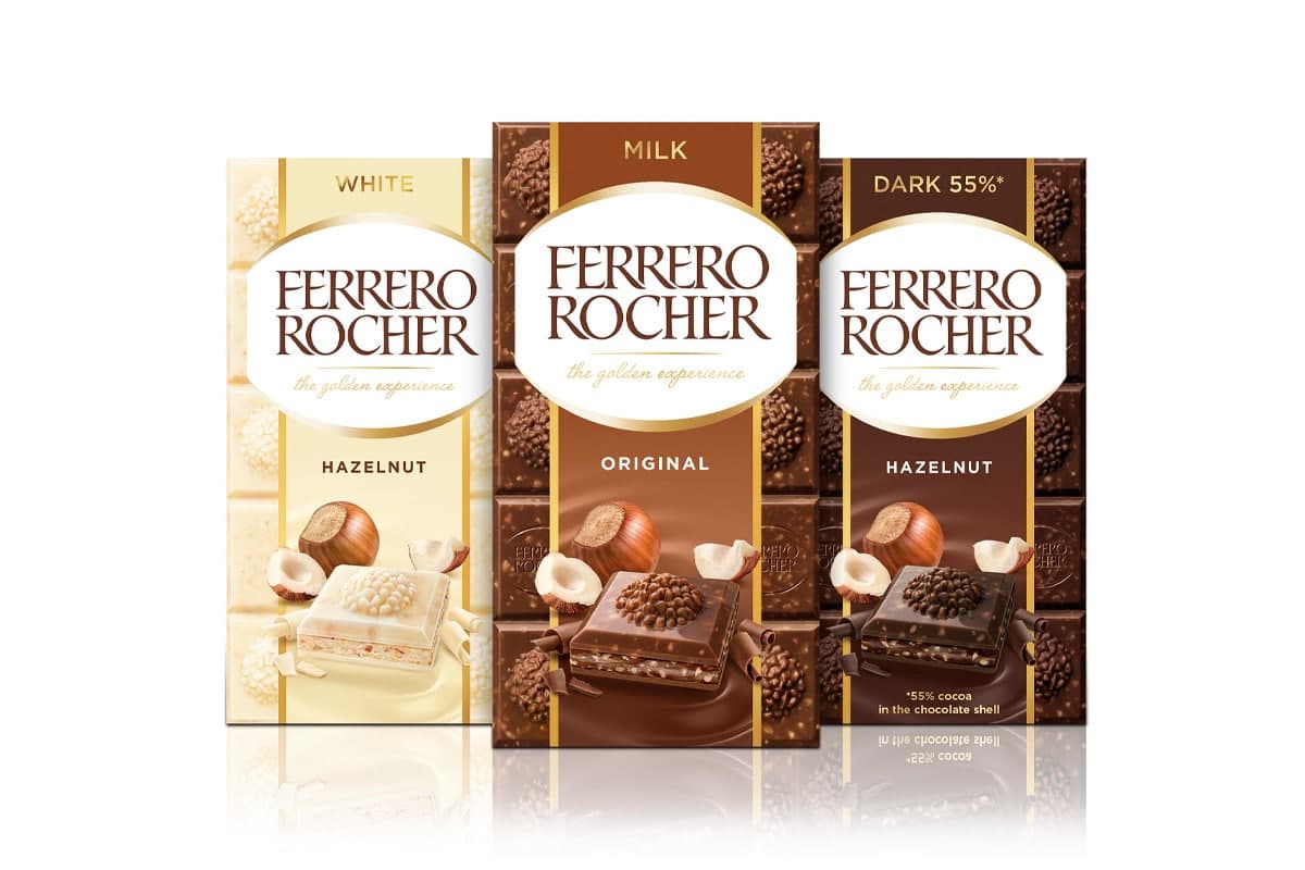 2021 tavolette cioccolato ferrero rocher astuccio slim