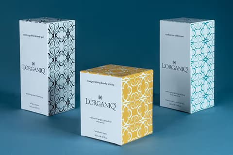 Boxes for Lorganiq brand