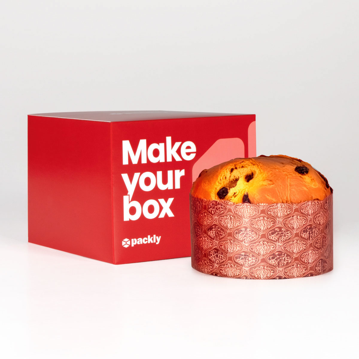 Panettone box (auto bottom box)